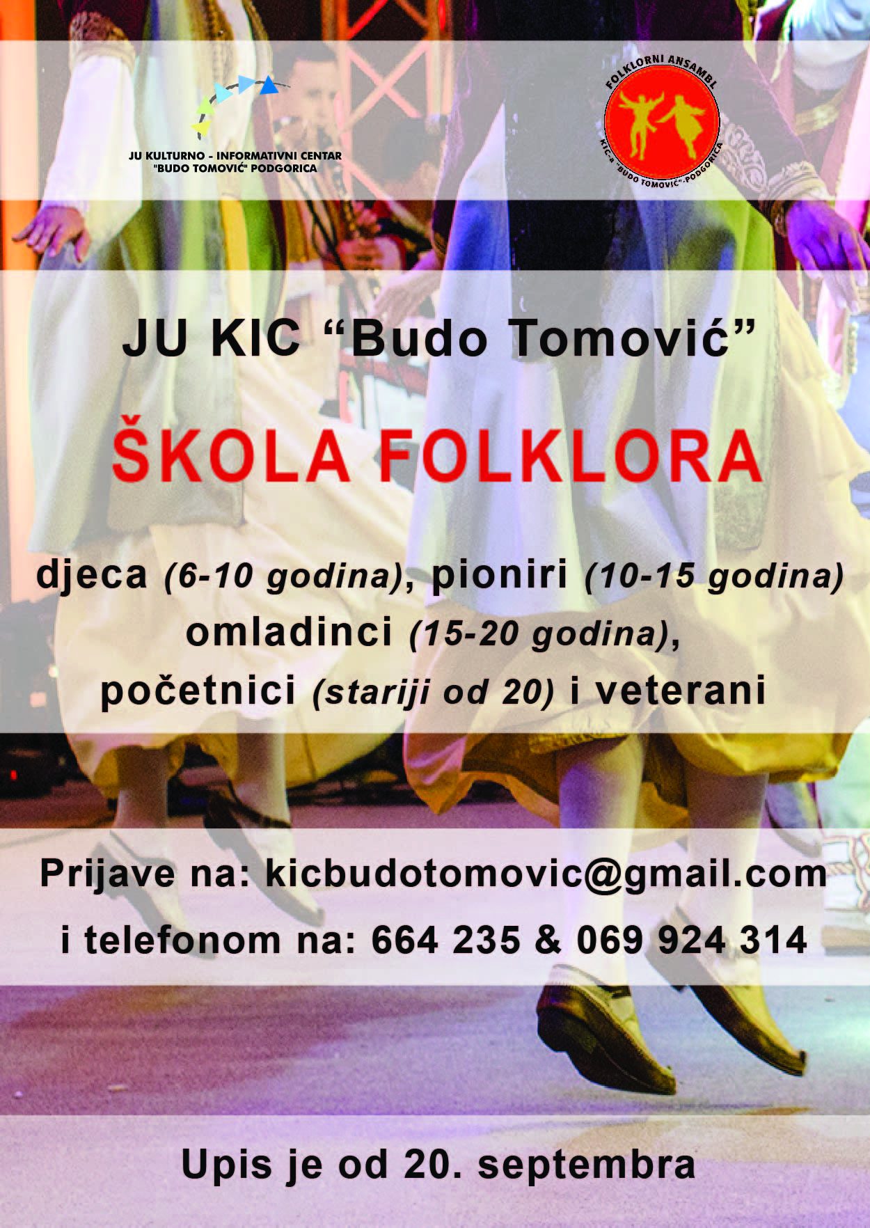 Škola folklora KIC-a Budo Tomović