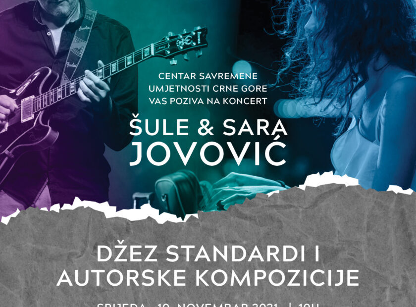 Koncert Sule i Sara Jovovic dizajn
