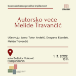 AUTHOR'S EVENING OF MELIDA TRAVANČIĆ