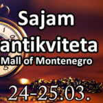 Sajam antikviteta 24. i 25. marta u šoping centru Mall of Montenegro
