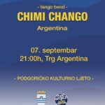 Koncert grupe Chimi Cango na Trgu Argentina