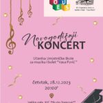Novogodišnji koncert učenika Umjetničke škole za muziku i balet "Vasa Pavić"