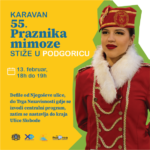 Mimosa Festival Caravan in Podgorica -13th February, 6 p.m.