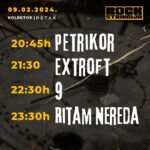 Rockstrikcija - 9. februar, hala Kolektora (ex-Titex)
