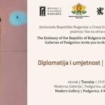 Izložba slika "Diplomatija i umjetnost" - Moderna galerija, 19. mart, 18:30h