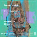 Otvaranje izložbe Branka Mrdaka"Putovanje" - Moderna galerija, 3. april u 20 časova