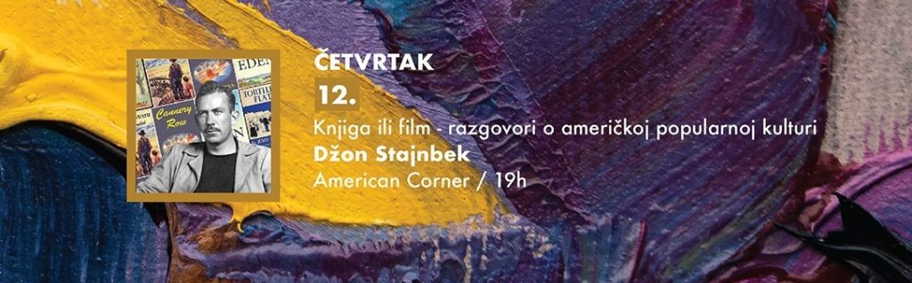 Knjiga ili film – razgovori o američkoj popularnoj kulturi u “American Corner”-u