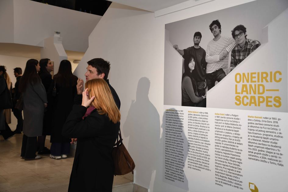 Otvorena izložba Onirični pejzaži u Galeriji MSUCG