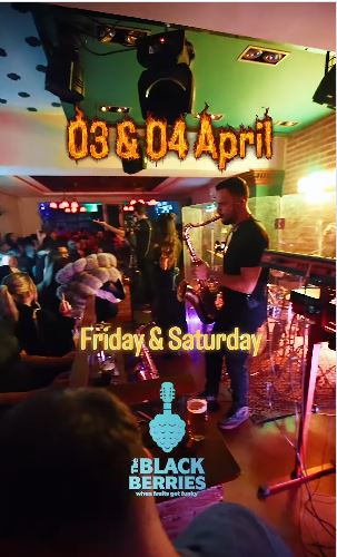 "BLACKBERRIES BAND" 3. & 4.april u “Morisson Pub”-u🎶🎤🥂