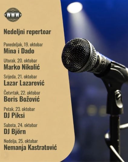 Music Week at WWW Pub🎶🍻🥳