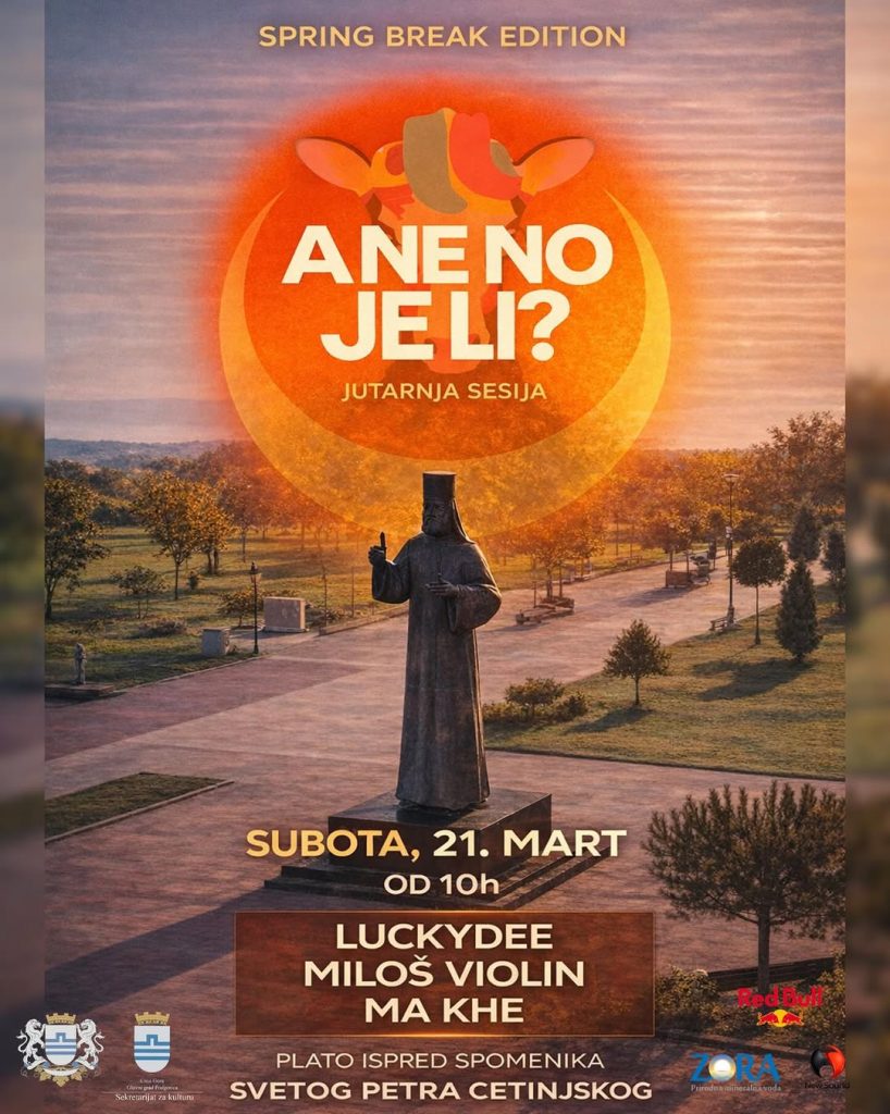 Jutarnja sesija „A ne no je li?“ se nastavlja – ovog puta na Trgu Sv.Petra Cetinjskog