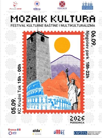 "Mosaic of Cultures" Festival🧩🤝🗺️September 5th - September 6th at CC “Kružni tok”🧩🤝🗺️