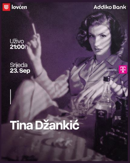 Tina Džankić on September 23rd at CKZ Ribnica 🎤🎶💃