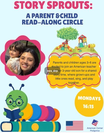 🌟 Story Sprouts: A Parent & Child Read-Along Circle👨‍👩‍👧‍👦Every Monday at the American Corner📚🌟👨‍👩‍👧‍👦🎶✨