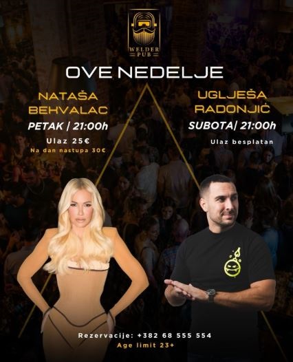 Weekend at “Welder Pub” 🎙️🎶🥂