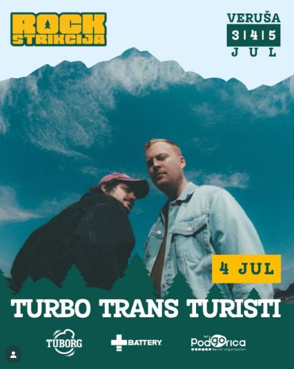 Rockstrikcija X: "Turbo Trans Turisti" on July 4th in Veruša 🎤🎶🎸