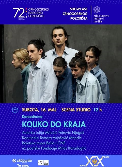 Koreodrama „Koliko do kraja“ 16.maja u CNP-u🎭