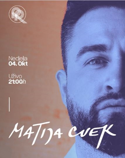 Matija Cvek 4.oktobra u CKZ ,,Ribnica"🎤✨🎵