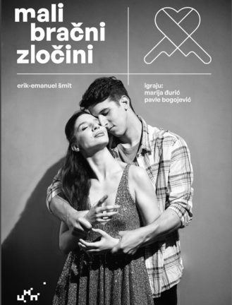 Play “Mali bračni zločini/Small Marital Crimes” on October 6th at the Studio Stage of Montenegrin National Theatre (CNP)🎭