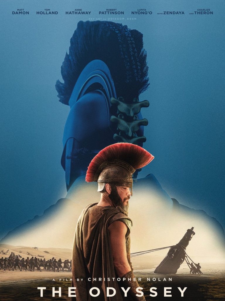 “Masters of Film Directing” film series: screening of “The Odyssey” (2026) on October 12th at KIC “Budo Tomović” 🎬🌊⚔️