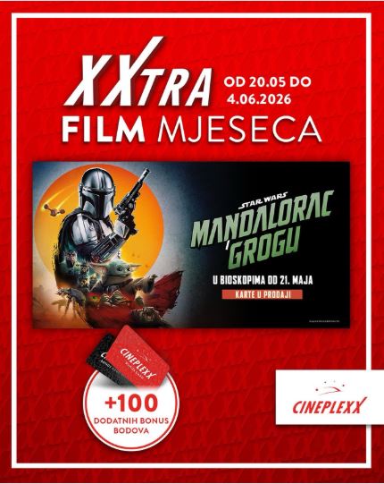 EXXTRA Movie of the Month: Star Wars – The Mandalorian and Grogu until June 4th at Cineplexx Big Fashion cinema 🎬🍿🌟