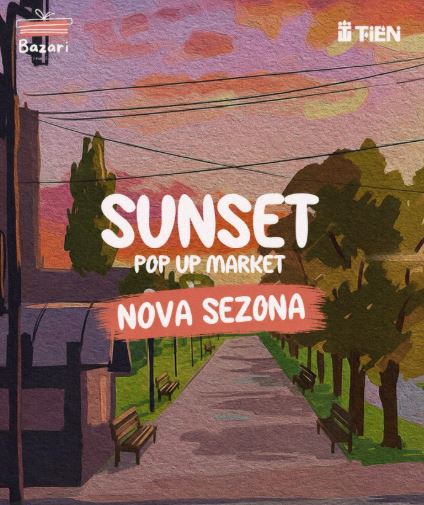 New Season: “Sunset Pop Up Market” starting from September 23rd, every Wednesday in the University Park🌅🌳📍