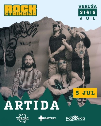 Rockstrikcija X: “Artida” on July 5th in Veruša 🎤🎶🎸