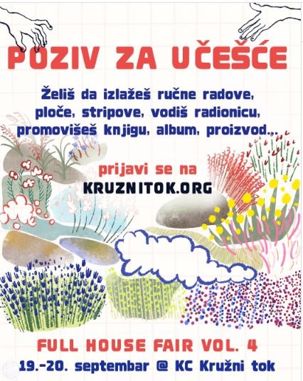 Full House Fair on September 19th-20th at the CC “Kružni tok”🎪🎸📚💥🧶🎨🎬