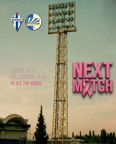 Ružičasti oktobar - ,,Igrajmo za nju": Utakmica FK Budućnost🆚FK Sutjeska 10.oktobra pod Goricom⚽🏃‍♂️🎀