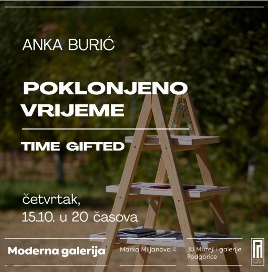 Anka Burić`s Exhibition“Gifted Time"🖼️October 15h - November 10th✨ Modern Gallery🎨🖼️✨