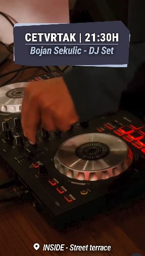 Bojan Sekulić - DJ SET on October 15th CC “Tarantino” 🎧🎶🎉
