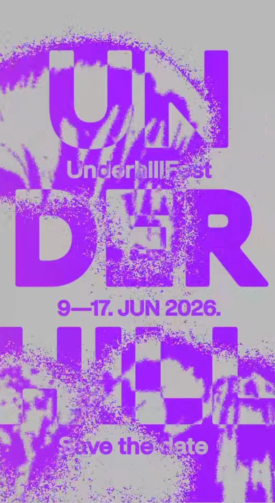 17.UNDERHILL FEST🎬9.-17.jun 2026., Njegošev park🌳📽️🍿