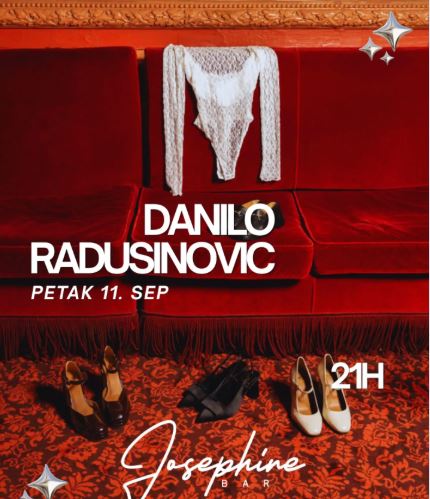 Danilo Radusinović on September 11th at "Prostor 44"🎧🎶🔥