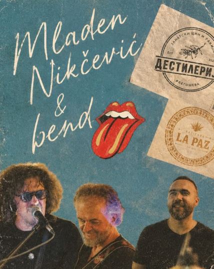 Mladen Nikčević on September 11th at "Destilerija" & "La Paz"-u🎤🎸