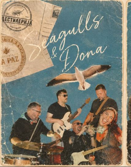 "Seagulls & Dora" on September 12th at "Destilerija" & "La Paz"🎸🍻🎶
