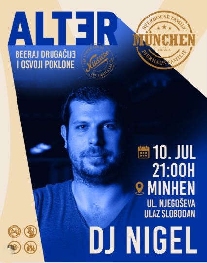 DJ Nigel on July 10th at "München Marienplatz" 🎧🍺🔥