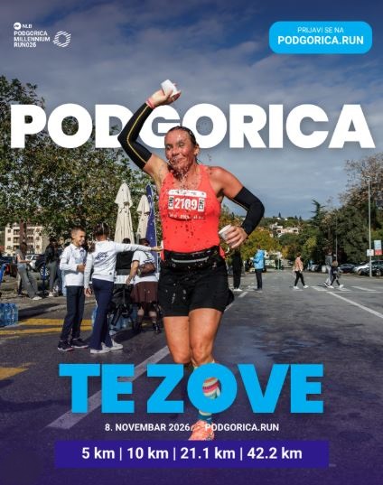NLB Podgorica Millennium Run 2026🏃‍♂️🌉🏃‍♀️November 8th⏱️Millennium Bridge 🌉👟🏃‍♂️🏃‍♀️⏱️🏁🏅
