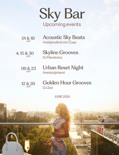 June at Hilton Sky Bar ✨🎧🎶