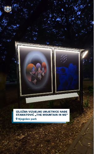 Outdoor exhibition by architect Nadja Stamatović, June 22nd – July 10th, Njegošev Park 🎨🌳🖼️