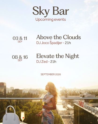 Septembar na Sky Baru hotela ,,Hilton"🎶✨🌃