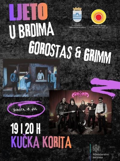 Summer In The Hills⛰️☀️🏞️Bands ,,Gorostas" & ,,Grimm"🎤🎶🎸July 18th, Kučka korita☀️