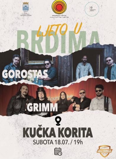 Ljeto u brdima⛰️☀️🏞️Bendovi ,,Gorostas" & ,,Grimm"🎤🎶🎸18.jula, Kučka korita☀️