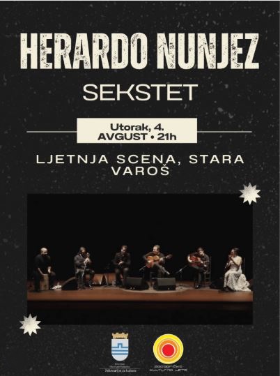 One of the most acclaimed flamenco guitarists, Gerardo Núñez, will perform on August 4 at the Summer Stage (Ljetnja scena) in Stara Varoš 💃🎸🇪🇸