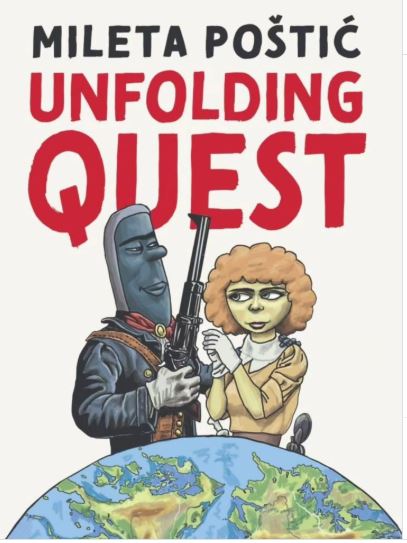 Promocija stripa „Unfolding Quest“ 3.septembra u NB ,,Radosav Ljumović"📖💥💬🦸‍♂️🗯️