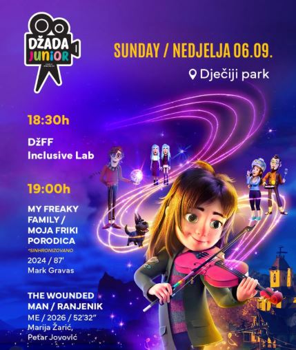 Džada JUNIOR PROGRAM - 6.septembar, Dječji park🎬🍿🌳