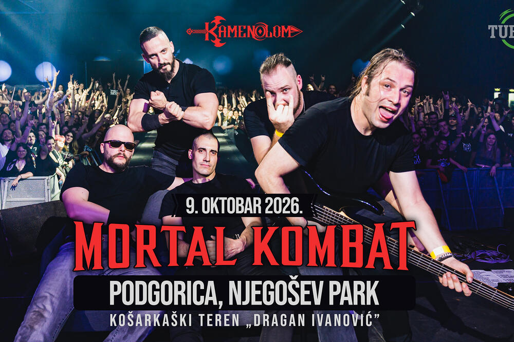 Grand Concert by “Mortal Kombat” Band ⚡️ October 9th at Njegošev Park 🌳🎸⚡️🎶🔥