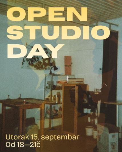 OPEN STUDIO DAY - September 15, "Treća ruka" Blok V👕🖨️🥂