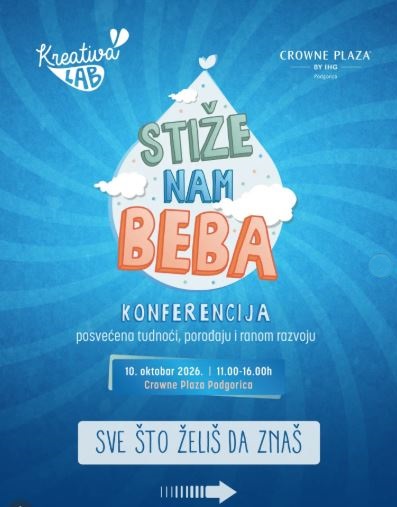 STIŽE NAM BEBA (WE HAVE A BABY ON THE WAY)🩵🤰🩷 October 10th 🩵👶🩷 Crowne Plaza Hotel 🤰🩵👶🩷👪