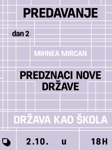 PREDAVANJE: Predznaci nove države 2.oktobra u Galeriji MSUCG🗣️🎙️ 💬 👥 🏛️