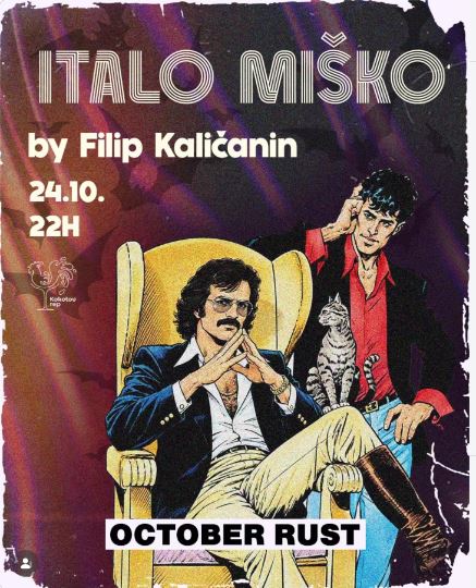 ITALO MIŠKO by Filip Kaličanin on October 24th at "Kokotov rep"🎧🎵🎉